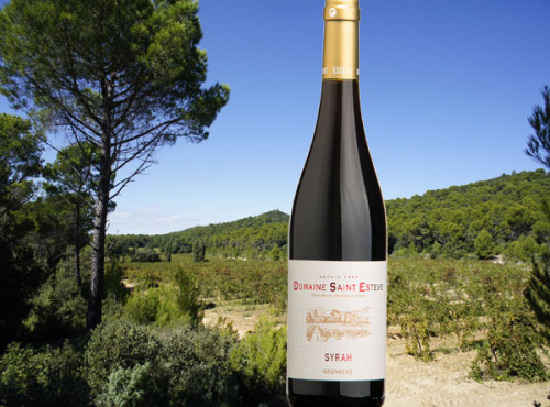 Château Saint Estève d'Uchaux - AOP Côtes du Rhône Syrah Rouge 2019 BIO