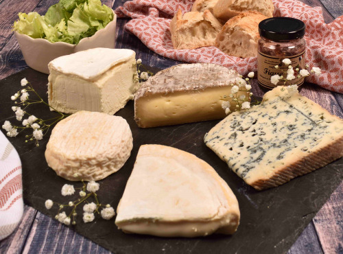 Fromage Gourmet - Plateau de Fromage 100% Vache - 6 à 8 personnes