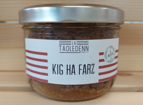 La Chikolodenn - Kig Ha Farz, La Potée Bretonne Avec Le Farz Au Sarrasin Et De La Poitrine, Plat Individuel 280g