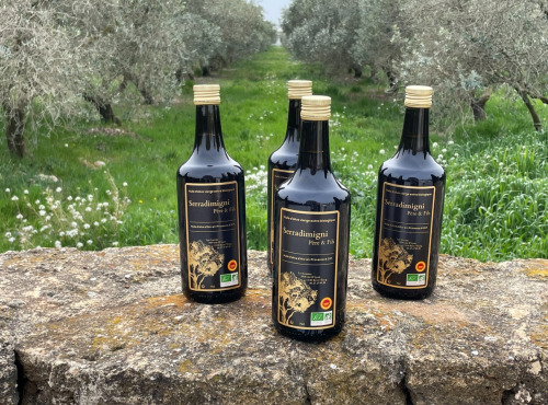 Serradimigni Père et Fils - Huile d'olive BIO - AOP Aix-en-Provence - 75cl x4