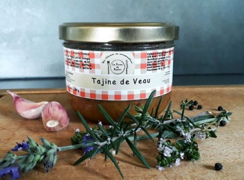 La ferme de Rustan - Tajine de Veau d'Aveyron et du Ségala Label Rouge et IGP 360 g