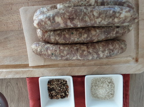 Gourmets de l'Ouest - Saucisse à l'agneau de pré salé