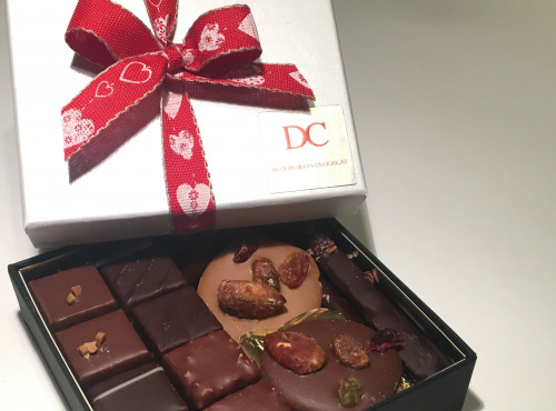 Déclinaison Chocolat - Coffret Chocolaté Saint Valentin