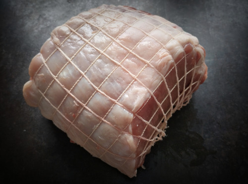 Elevage " Le Meilleur Cochon Du Monde" - Rôti de porc dans la noix de jambon - Porc Duroc - 1kg