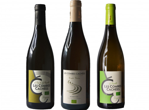 Domaine Les Combes Cachées - Trio Blancs Du Languedoc Bio Coffret Découverte