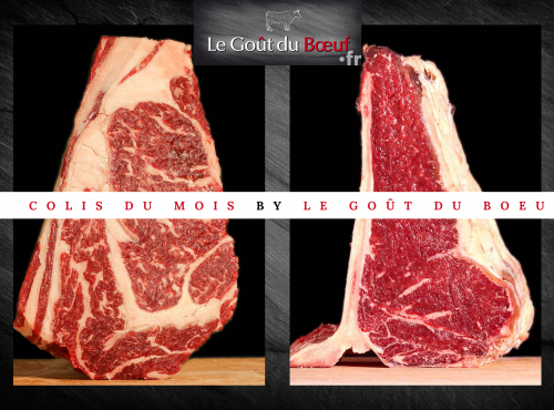 Le Goût du Boeuf - Panier repas du mois - Colis 100% viande