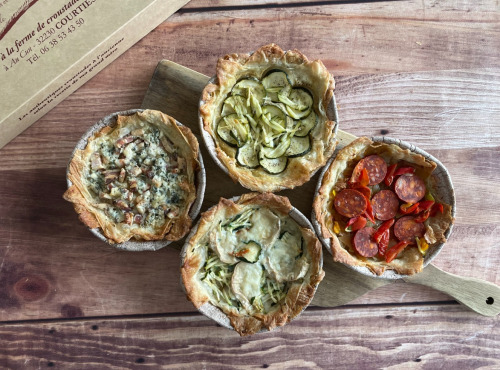 Les Croustades d'Isabelle - Assortiment Croustade individuelles Salées x4