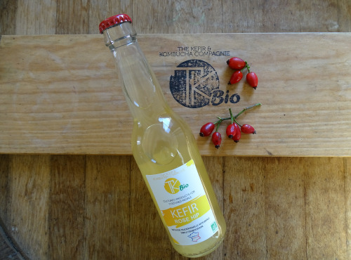 TK Bio - The Kefir et Kombucha Compagnie - Kéfir Rose Hip - 12x33cl