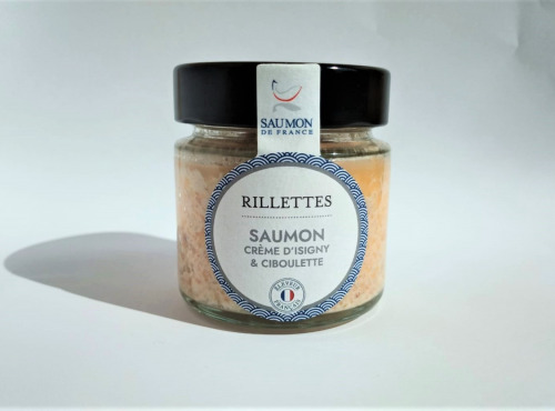 Saumon de France - Rillettes de Saumon de France à la crème d’Isigny et ciboulette