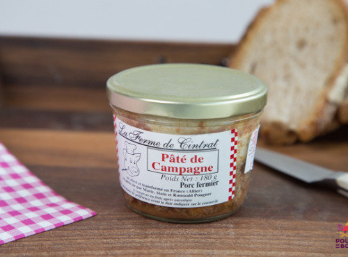 La Ferme de Cintrat - Pâté de campagne en bocal