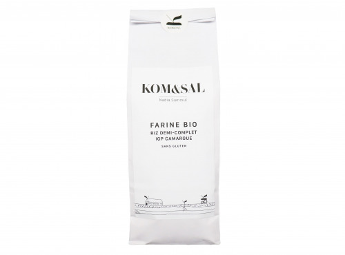 Kom&sal - Farine de riz demi-complet IGP camargue - 500g