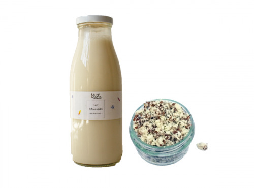 KléZia Pâtisserie - Kit Lait D'amandes Et Okara Zéro Déchet