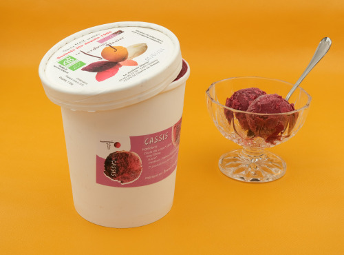 Le Jardinier Glacier - Sorbet cassis - 1L