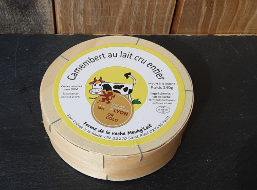 Gourmets de l'Ouest - Camembert de Bretagne Fermier au lait cru