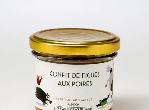 Les foies gras du Ried - Confit De Figues / Poires