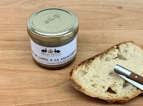 Eleveurs d'Orylag - REX DU POITOU - Pâté de Lapin à la Salicorne 90g