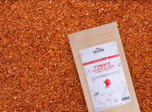 Epices Max Daumin - Fleur de sel de Guérande IGP et Piment d'Espelette AOP