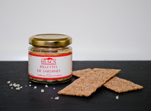 Olsen - Rillettes de sardine 44% bio 90g