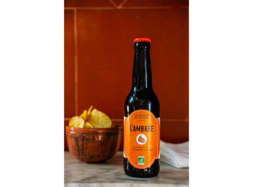 La Maison du Citron - Bière Ambrée Bio à L'orange Amère - 33 cl