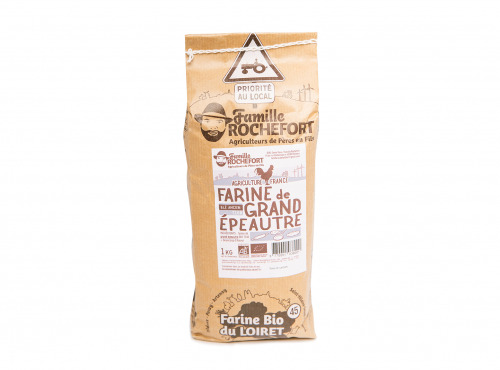 Famille Rochefort - Farine de grand épeautre bio 1 kg