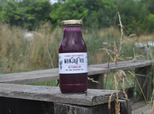 Manjar Viu : Légumes lacto fermentés - Jus de betteraves - lacto fermenté