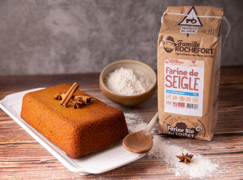 Famille Rochefort - Farine de seigle bio 1kg