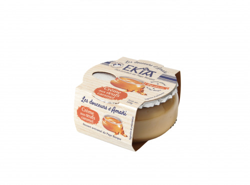 Bastidarra – Ekia - Crème aux œufs au caramel x8 pots