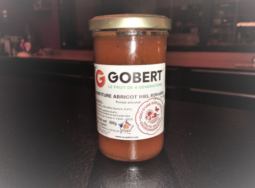 Gobert, l'abricot de 4 générations - CONFITURE ABRICOT MIEL ROMARIN