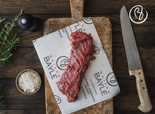 Maison BAYLE   -                                                                                                                                       Champions du Monde de boucherie 2016 - Onglet de Bœuf Limousin - 400g