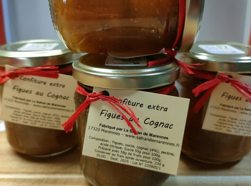 La Ferme Enchantée - Confiture extra Figues au Cognac 4%