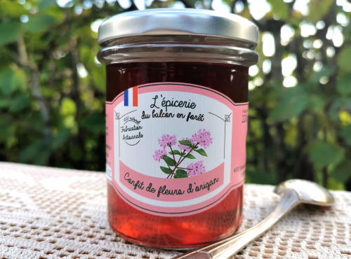 Le Balcon en Forêt - Confit de Fleurs d'Origan Sauvage - 220 g