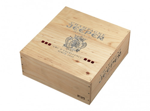 Champagne Jeeper - Coffret Bois 3 Bouteilles Premier Cru