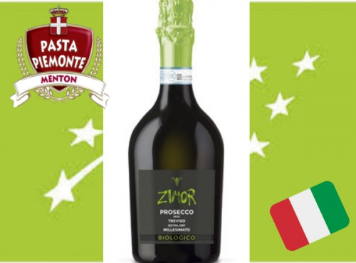 PASTA PIEMONTE - Prosecco Aoc Zimor Millesime Bio