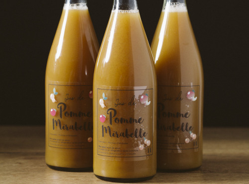 La Ferme des Prun’Elles - Lot De 3 Jus Pomme Mirabelle