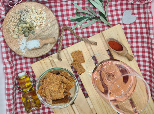 C'est Moi qui l'Effet - Crackers apéritifs BIO paprika oignon