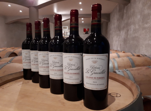 Vignobles Brunot - AOP Lalande-de-Pomerol Rouge - Château Le Gravillot 2019 - 6x75cl