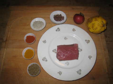 Ferme de Yak Riberot - Pavé de tranches de faux filet de yak bio élevé en plein air (viande bovine) - 250 gr