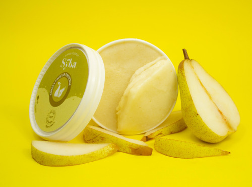 Sÿba - Glaces végétales - 120ml - Sorbet à la Poire, Eau de Vie de Poire