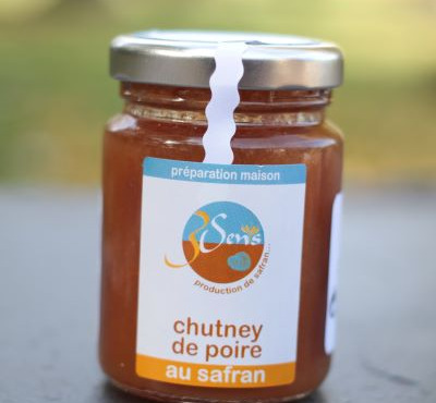 Berry 3 Sens - Chutney De Poire Au Safran