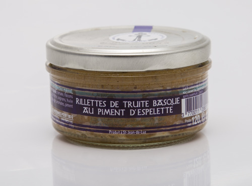 ONAKE - Le Fumoir du Pays Basque - Rillettes Truite du Pays Basque au Piment d'Espelette