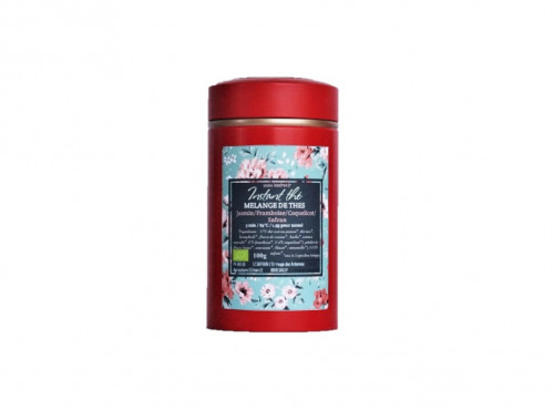 Le safran - l'or rouge des Ardennes - Mélange De Thés Jasmin-framboise-coquelicot-safran, 100g-bio