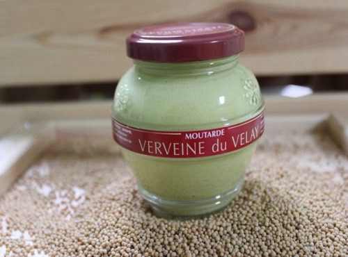 Domaine des Terres Rouges - Moutarde à la Verveine du Velay 200 g