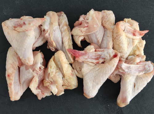 Ferme des Hautes Granges - Ailes de Poulet fermière - 1 kg