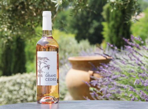 Moulin à huile Bastide du Laval - Vin Rosé "Le Grand Cèdre" - Carton De 6 Bouteilles