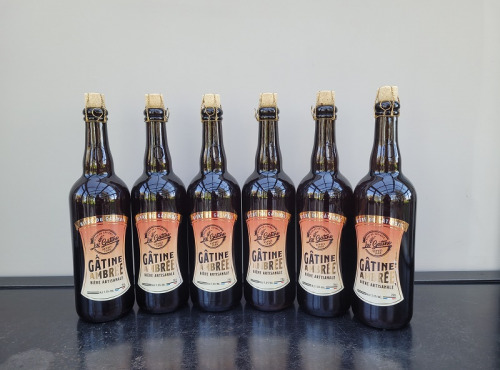 La Gâtine - Bières ambrées artisanales : 6 x 75 cl