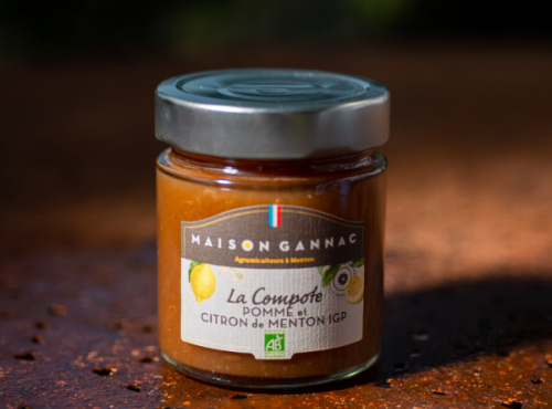 La Maison du Citron - Compote Bio Pomme-Citron