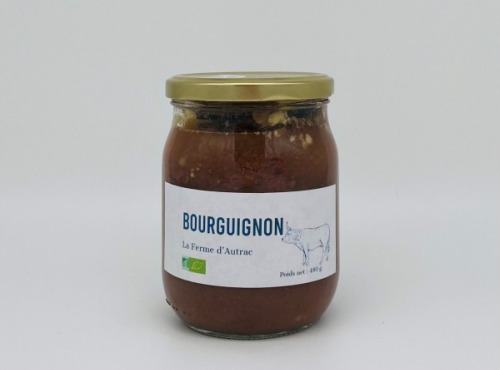 La Ferme d’Autrac - Bœuf Bourguignon BIO Cuisinée 480gr