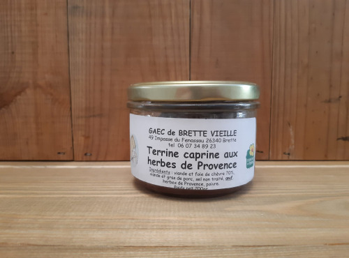 Gaec de Brette Vieille - Terrine caprine aux herbes de Provence - 200g