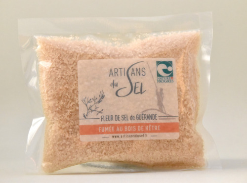 Artisans du Sel - Fleur de Sel de Guérande fumée au bois de hêtre