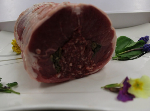 Ferme Guillaumont - Filet d'agneau farci aux morilles - Pièce fêtes